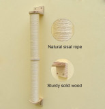 Cumpara ieftin Stalp Zgariat Pisici Sisal, Cățărat, 51cm, Rase Mici. Protejează Mobila!
