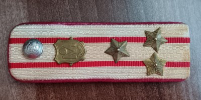 C1 13 - Grade militare - veston - comunism RSR - colonel militie foto
