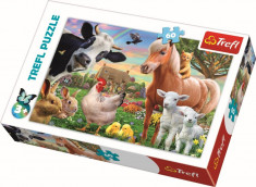 Puzzle Trefl 60 - Ferma Fericita foto