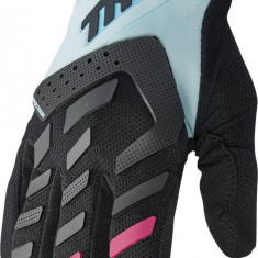 Manusi atv/cross dame Thor Spectrum, culoare negru/alb menta, marime S Cod Produs: MX_NEW 33310234PE