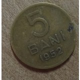 MNDRO10 moneda RPR Romania 5 bani 1952