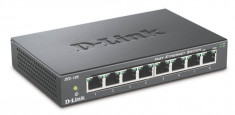 Switch D-Link DES-108 8 porturi foto