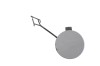 Capac c&acirc;rlig de remorcare bara de protecție față VW ID.3 E11 2021 OEM: 10A807241 20509275