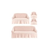 Cumpara ieftin Set 4 huse 3211, pentru canapea 3 locuri, canapea 2 locuri si 2 fotolii Fuchsia - HSE06
