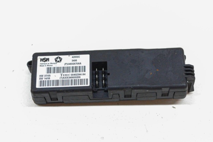Alt modul de control CHRYSLER 300 C LX 2004 OEM: P04602670AA,04602670AA 14105159