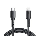 Cablu Date Si Incarcare Joyroom Flash Charge, UsbC La LightningC, Putere 30W, Lungime 1M, Negru - SA26-CL3