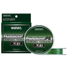 Fir Textil Varivas Absolute Premium PE X8 Marking Green, 150m, 0.148mm, 16lb foto