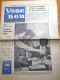 ziarul veac nou 28 iulie 1961-drumul gagarin - drumul in cosmos,filmul setea