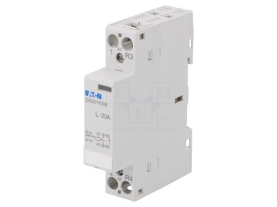 Contactor modular 2P 20A, 8VAC foto