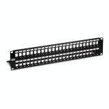 Cumpara ieftin Patch Panel ecranat 48 porturi blank keystone 2U - TRENDnet TC-KP48S