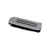 Tragator fermoar cu velcro Crisalida, 37 mm, Gri reflectorizant