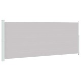 Cumpara ieftin Copertina laterala retractabila de terasa, gri, 200x514 cm