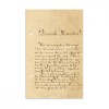 Scrisoare Olografă I. Anghelovici către Gh. Cantacuzino-R&acirc;foveanu, 1895 - Cerere Loc de Muncă