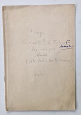CAROL AL XII - LEA LA TIGHINA de NICOLAE IORGA , EXTRAS DIN REVISTA SUDEZEA , TEXT IN LIMBA SUEDEZA , 1912