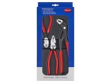 Set 3 Clești Laterali Reglabili Universali, KNIPEX
