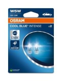 Set Becuri W5W 12V 5W Osram Cool Blue Intense 4000K