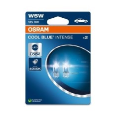 Set Becuri W5W 12V 5W Osram Cool Blue Intense 4000K