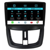 Navigatie Dedicata Peugeot 207 (2006-2015),QuadCore, 9Inch, 4Gb Ram, 64Gb Stocare, Carplay