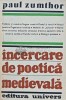 Incercare de poetica medievala (AQ64)