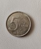 Belgia - 5 franci / francs (1998) Regele Albert II - monedă s333, Europa