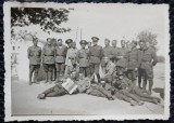 Fotografie, Grup de militari, 1943, Baden-Transnistria