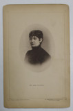 Mad. JULIE CERESIANO , FOTOGRAFIE DIN ALBUMUL NATIONAL , SERIE DE BUCAREST , EDITEUR LYONEL BONDY , FOTOGRAF W. CRONENBERG , CCA . 1900