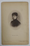 Mad. JULIE CERESIANO , FOTOGRAFIE DIN ALBUMUL NATIONAL , SERIE DE BUCAREST , EDITEUR LYONEL BONDY , FOTOGRAF W. CRONENBERG , CCA . 1900