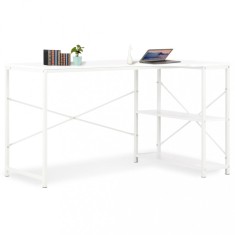 vidaXL Birou de calculator, alb, 120 x 72 x 70 cm