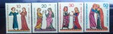 GERMANIA (BERLIN) 1970 - TRUBADURI, CANTARETI, SERIE MNH, PT12, Nestampilat