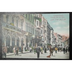Carte postala, Constantinopole, Grande Rue de Pera, color