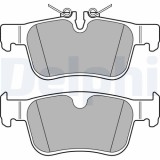Placute frana Volvo S90 2 (234), Xc60 2 (246), 2.0, B5 Mild Hybrid AWD, D3, D4 AWD, D5 AWD, T8 Plug-in Hybrid AWD, punte spate, pregatit pentru senzo, Delphi