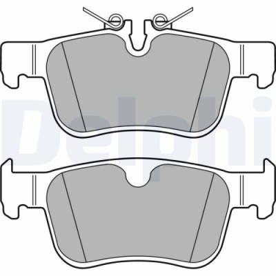 Placute frana Volvo S90 2 (234), Xc60 2 (246), 2.0, B5 Mild Hybrid AWD, D3, D4 AWD, D5 AWD, T8 Plug-in Hybrid AWD, punte spate, pregatit pentru senzo foto