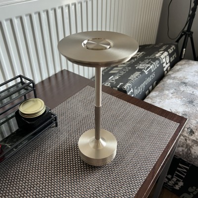 Lampa portabila din aluminiu cu control tactil - USB foto