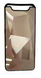 Cumpara ieftin Huse telefon silicon si acril cu textura diamant Samsung Galaxy A80, Auriu, Alt model telefon Samsung