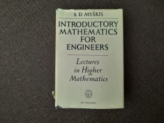 Myskis - INTRODUCTORY MATHEMATICS FOR ENGINEERS. Lectures in Higher Mathematics