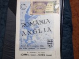 Program+Bilet Romania - Anglia