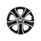 Set 4 Capace Roti 14 inchi (R14) Bis Gri-Negru, Compatibile Cu Dacia, Autohelix MSA