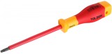 Surubelnita Torx Izolata T10x70 mm VDEline PREMIUM Tolsen, EN60900, Profesionala, Otel S2, VDE/GS