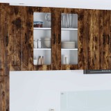 vidaXL Dulap suspendat de bucătărie Stejar fumuriu 80 x 31 x 80 cm 885070