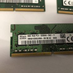 Memorie laptop Sodimm DDR4 HYNIX 8 gb / 3200, HMA81GS6DJR8N, garantie