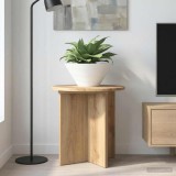 vidaXL Suport pentru plante 2 pcs Stejar Artizanal 40 x 40 x 40 cm 899734