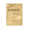 Al. Macedonski, Excelsior, cu dedicație către Doamna D. A. Sturdza, 1895 - Piesă rară
