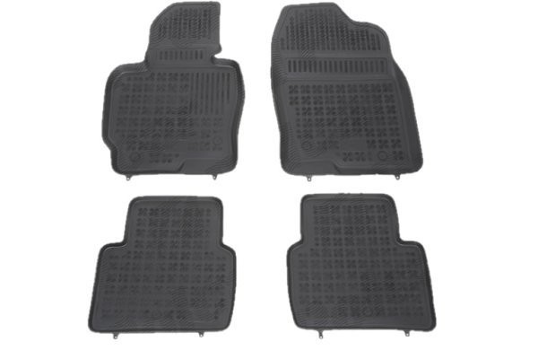 Set covorase auto din cauciuc Mazda Cx-5 (Ke) 03.2012-08.2017; negre, polietilena (PE), 4 bucati