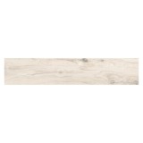 Gresie exterior / interior portelanata Lombok Pearl, 23.3 x 120 cm, gri, mata, aspect lemn