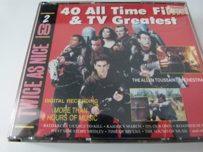 40 all time film ,tv greatest - 2 cd foto
