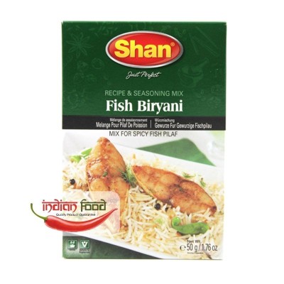 Shan Fish Biryani Condiment pentru Peste cu Orez 50g foto