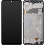 Display Samsung Galaxy A22 4G OLED Cu Rama Negru
