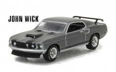 Hollywood Series 18 - John Wick (2014) - 1969 Ford Mustang BOSS 429 Solid Pack 1:64 foto