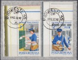 ROMANIA 1982 LP 1065 ZIUA MARCII POSTALE ROMANESTI SERIE STAMPILATA