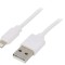 Cablu USB 2.0 Apple Lightning 2m Alb